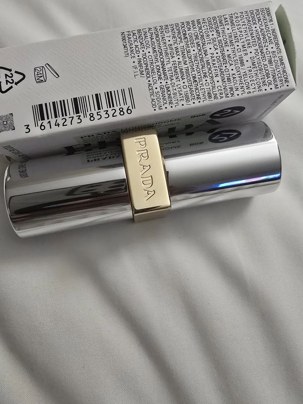 Prada Monochrome Hyper Matte Lipstick In B05 Fauve NIB✨FREE GIFT WITH PURCHASE ✨